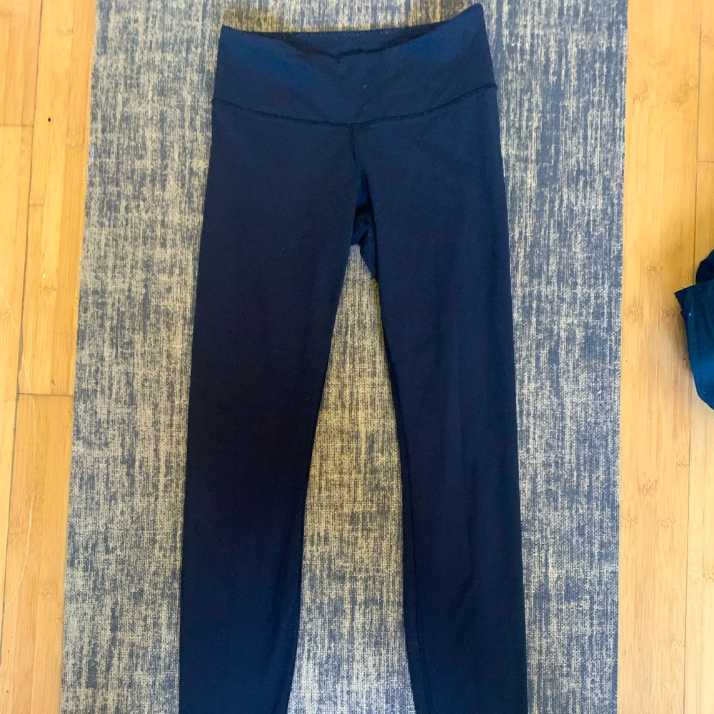 Long lulu lemon low waisted leggings